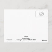 外ヘブリデス・バルラ ポストカード (裏面)