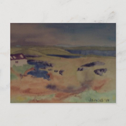 外ヘブリデス・バルラ ポストカード (正面)