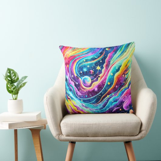 外モダンカラフル域アートデザイン クッション (椅子)