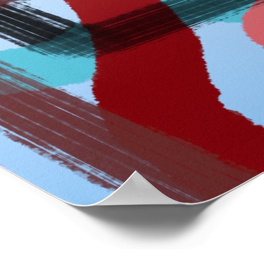 外乱の形状 ポスター (角)