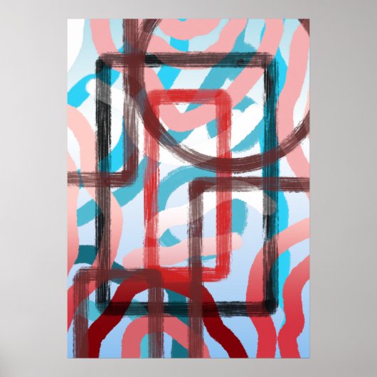 外乱の形状 ポスター (正面)