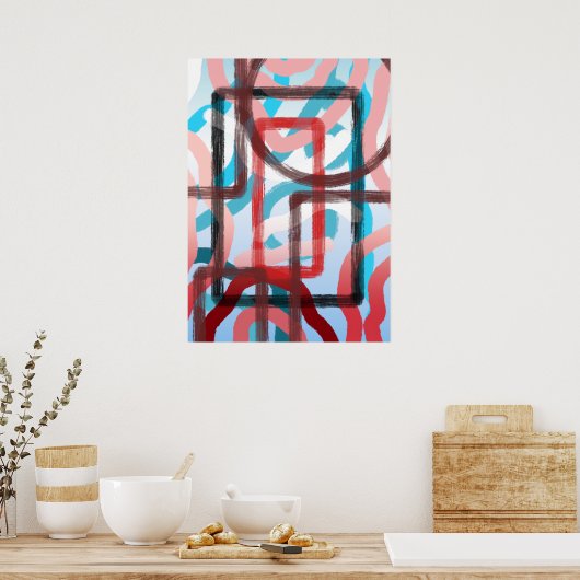 外乱の形状 ポスター (キッチン)