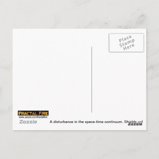 外乱 ポストカード (裏面)