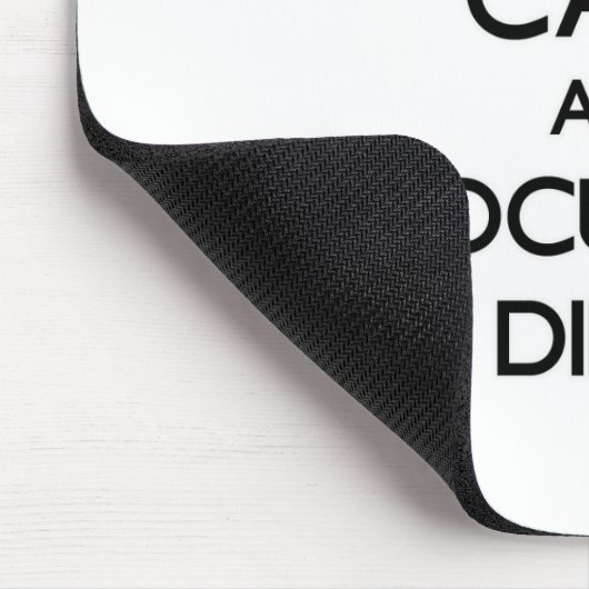 外交があることの平静そして焦点を保って下さい マウスパッド (コーナー)