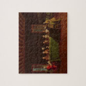 外交官の会うこと(キャンバスの油) ジグソーパズル (縦)