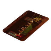 外交官会議(キャンバス上の油) マグネット (左側)