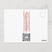 外交 ポストカード (裏面)