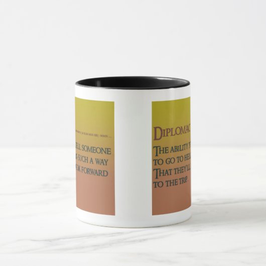 外交 マグカップ (中央)