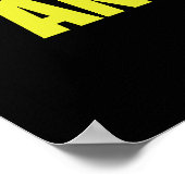 外人宇宙扇風機 ポスター (角)