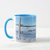 外側が冷たい – 内側が熱い マグカップ (左)