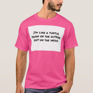 外側が硬く内側が柔らかい Tシャツ