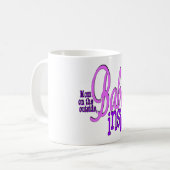 外側のお母さん-クラシックで白いマグ コーヒーマグカップ (正面左)