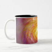 外側のスペースに黒 ツートーンマグカップ (左)