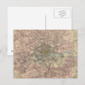 外側のロンドン ポストカード (正面/裏面)