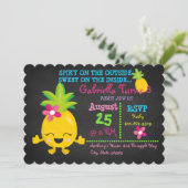 外側の菓子の内部の誕生日で先の尖った 招待状 (スタンド正面)