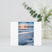 外側の銀行がボロ頭で日の出を出す ポストカード (スタンド正面)