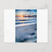 外側の銀行がボロ頭で日の出を出す ポストカード (正面)