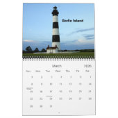 外側の銀行のシーン カレンダー (3月 2026)