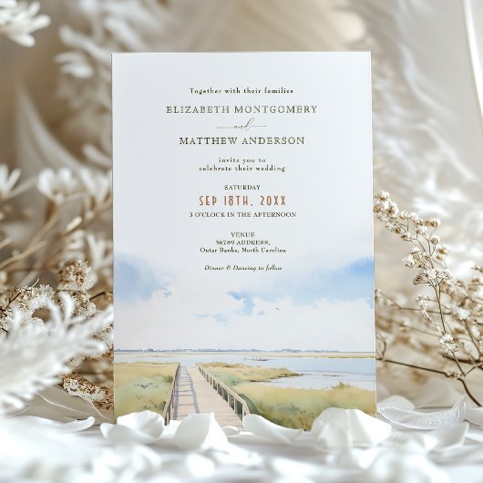 外側バンク結婚NC 招待状