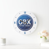 外側バンクOBXウォールクロック ラージ壁時計 (ホーム)