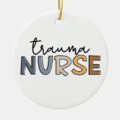 外傷ナース外傷看護 セラミックオーナメント (正面)