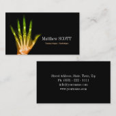 外傷医/放射線医/医師の医療カード 名刺 (正面/裏面)