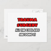 外傷外おもしろい科医シャツと贈り物 ポストカード (正面/裏面)