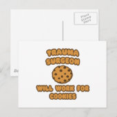 外傷外科医…Cookieに対応 ポストカード (正面/裏面)