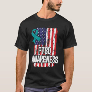 外傷後ストレス障害Ptsd認識度 Tシャツ