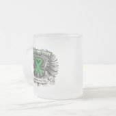 外傷性の脳損傷の希望愛治療 フロストグラスマグカップ (正面左)