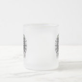 外傷性の脳損傷の希望愛治療 フロストグラスマグカップ (中央)