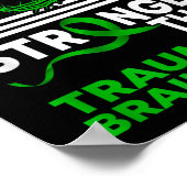 外傷性脳損傷よりも強い私の神 ポスター (角)