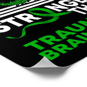 外傷性脳損傷よりも強い私の神 ポスター (角)