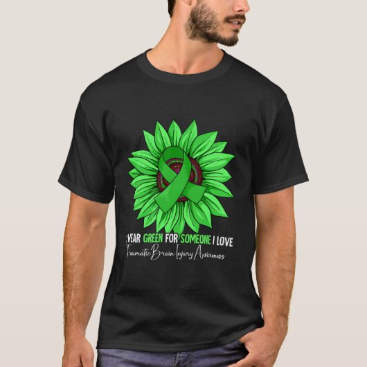 外傷性脳損傷認識度 Tシャツ (正面)