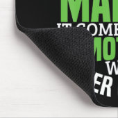 外傷性脳損傷認識度TシャツTBIアウェア マウスパッド (コーナー)