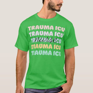 外傷icuナース tシャツ