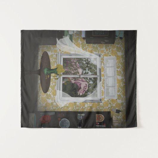 外出しない タペストリー (正面(横))