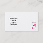 外出中のコーヒー 名刺 (裏面)