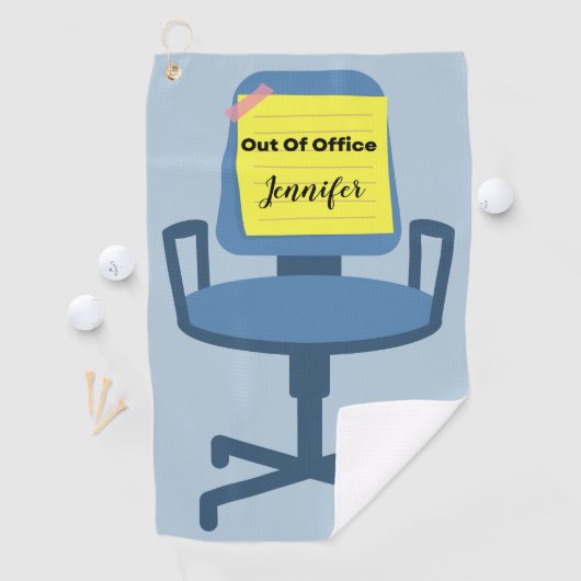 外出中 ゴルフタオル (インサイチュ)