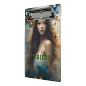 外出先でのノートテイクに最適 ミニクリップボード (アングル2)