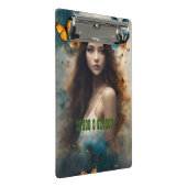 外出先でのノートテイクに最適 ミニクリップボード (アングル)