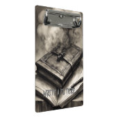 外出先でのノートテイクに最適 ミニクリップボード (アングル)