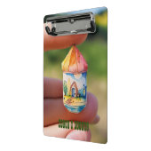 外出先でのノートテイクに最適 ミニクリップボード (アングル2)