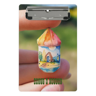 外出先でのノートテイクに最適 ミニクリップボード