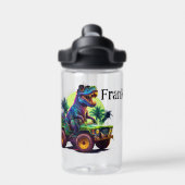 外出先でのTレックス ウォーターボトル (背面)