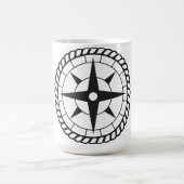 外向きのコーヒー・マグ コーヒーマグカップ (中央)