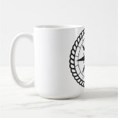 外向きのコーヒー・マグ コーヒーマグカップ (左)