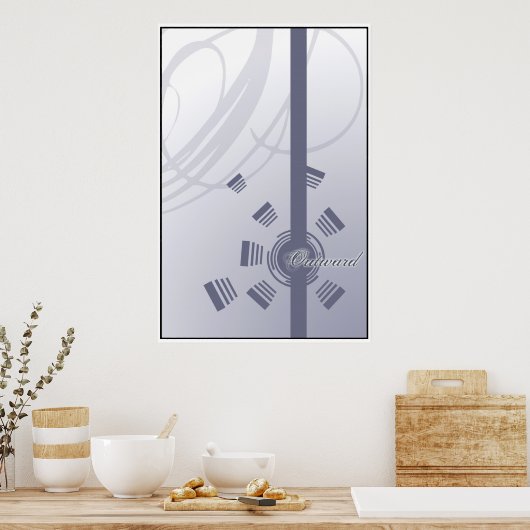 外向き ポスター (キッチン)