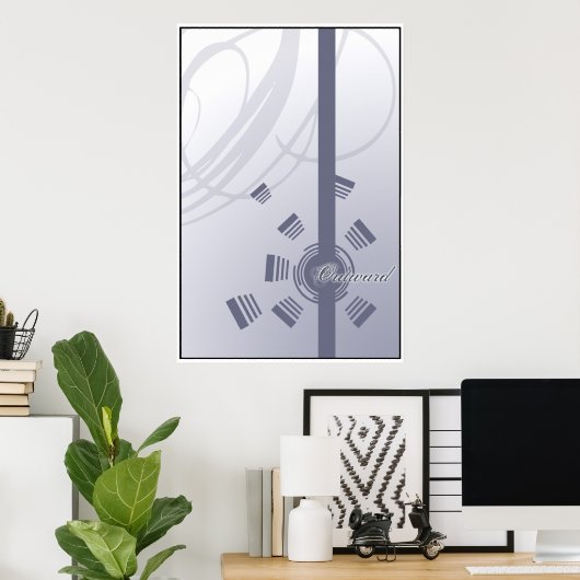 外向き ポスター (ホームオフィス)