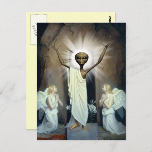 外国のイエス・キリストの復活 ポストカード (正面/裏面)